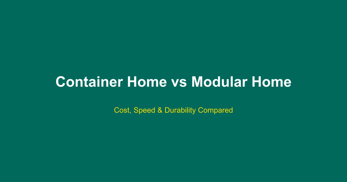 Used vs New Shipping Container for a House: Which to Buy in 2026