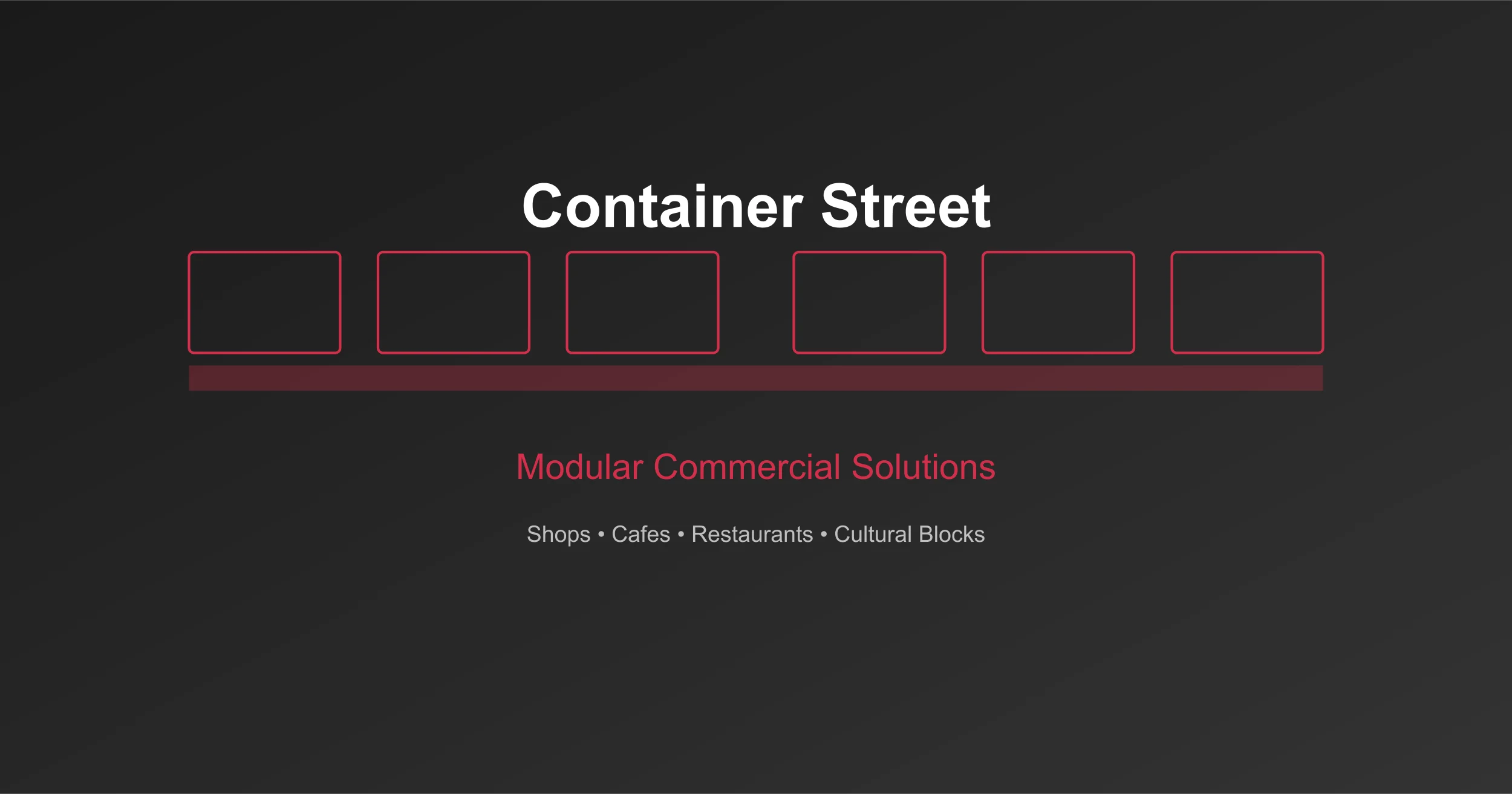 Container Street Guide: Modular Commercial Solutions