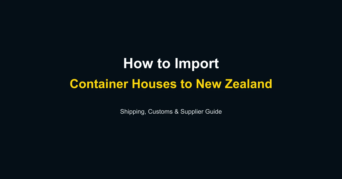 Container Houses in Christchurch: Price & Buying Guide 2026