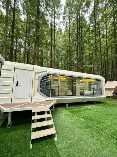 Two Bedroom Luxury Space Capsule Container House
