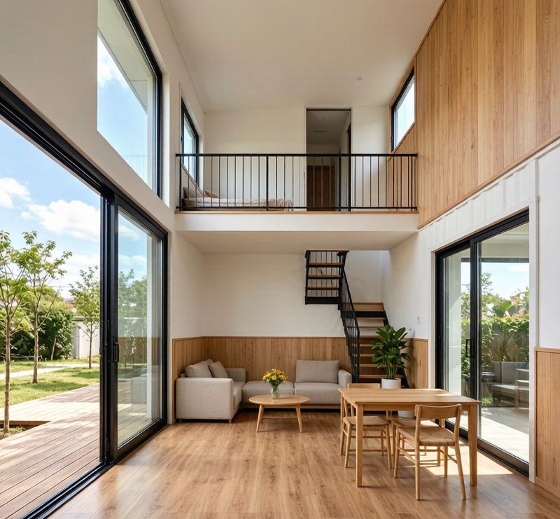 Sustainable 2-Story Container House - View 2